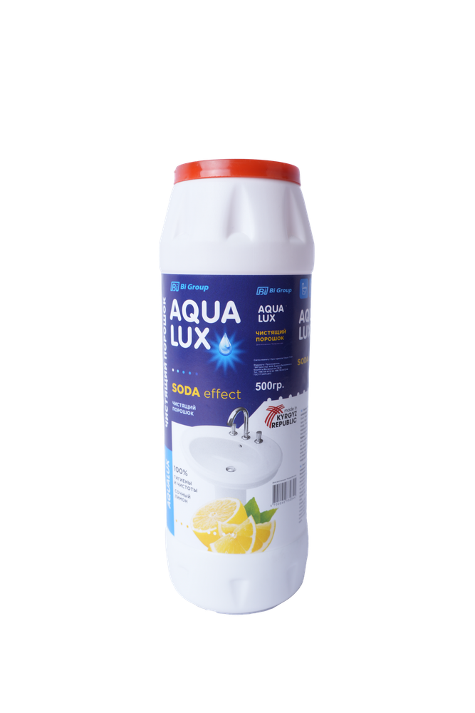 ПОРОШОК ЧИСТЯЩИЙ AQUA LUX ЛИМОН 500ГР