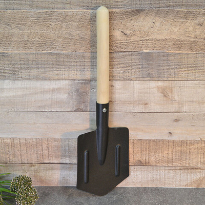 Лопатка туристическая (автомобильная) с деревянным черенком