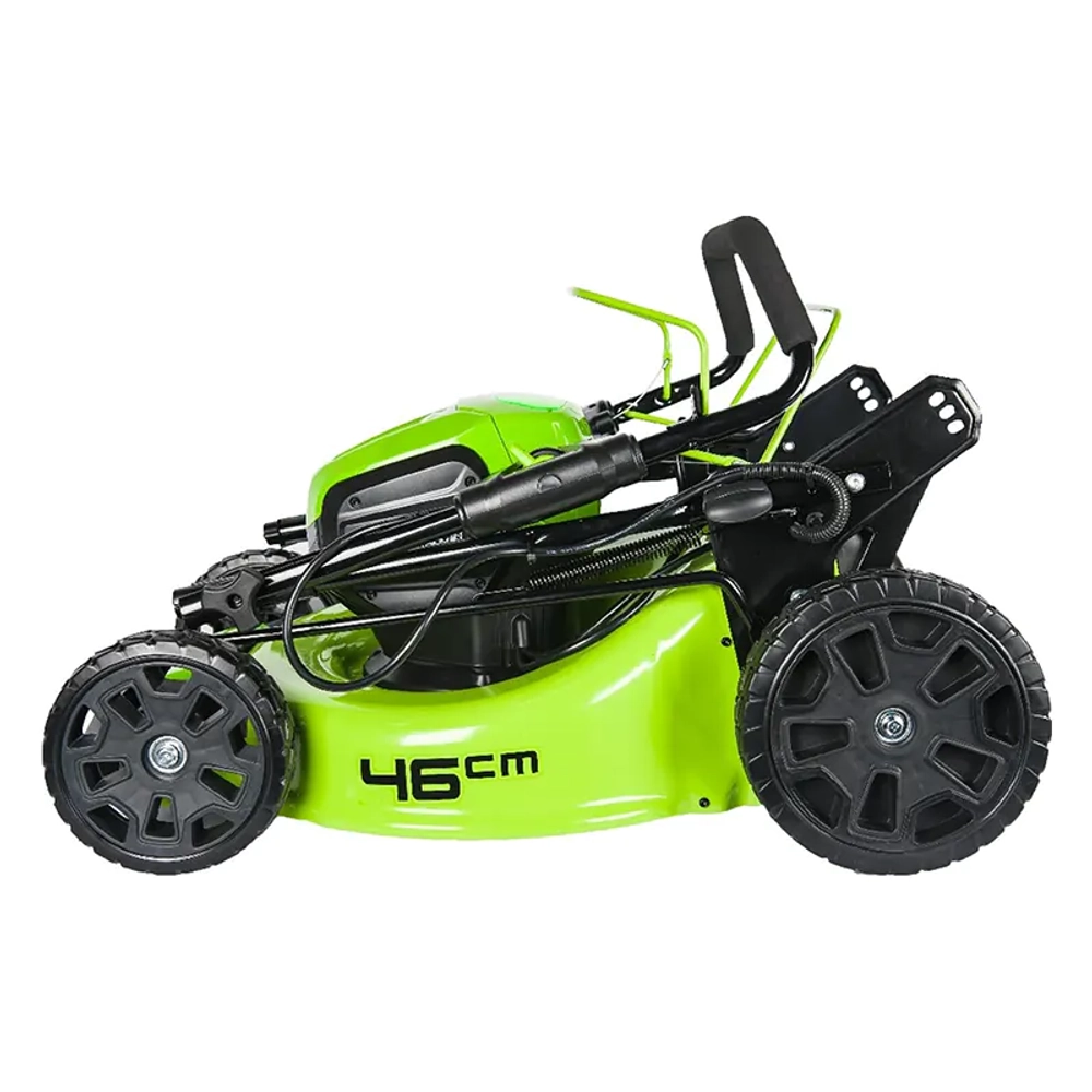 Аккумуляторная газонокосилка Greenworks GD60LM46SPK4 60V 60В (1 x 4 Ач, ЗУ) нож 46 см, 2502907UB