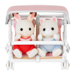 Sylvanian Families - Двойная прогулочная коляска 4533