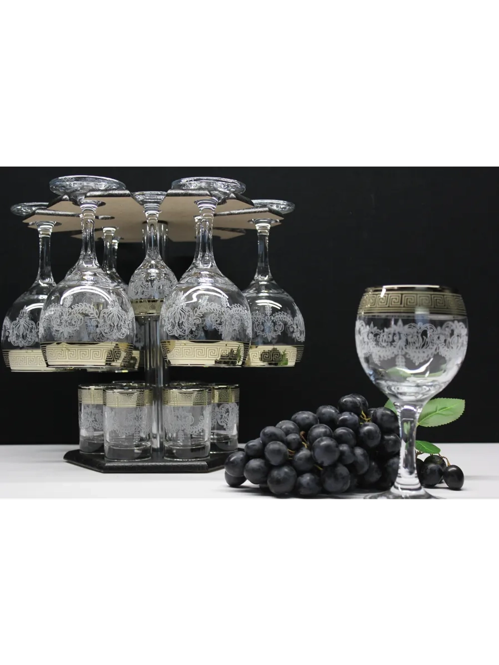 Барный набор 18 предметный с фужером