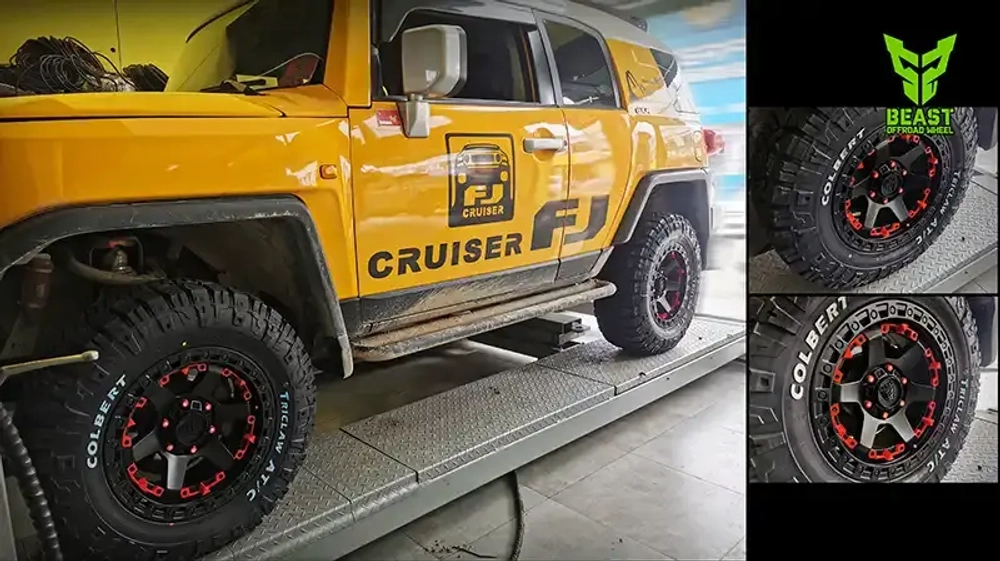 Диск колёсный литой BEAST OFFROAD 9601С R17 8,0 ET0 Matte Black