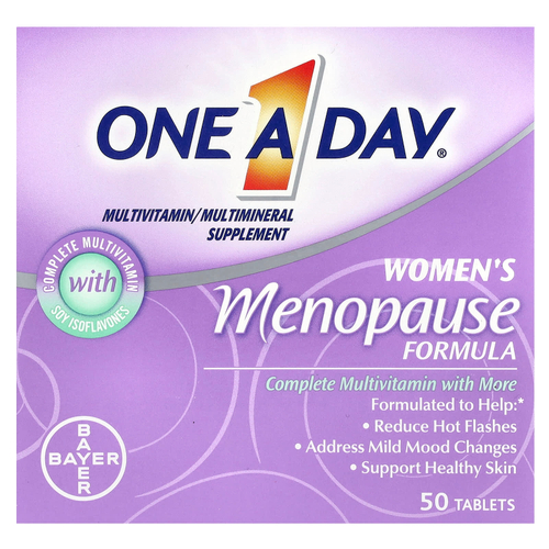 One-A-Day, Формула для менопаузы для женщин, 50 таблеток