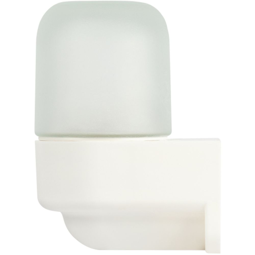 Светильник ЭРА НББ 01-60-003 для бани и сауны полиамид/стекло угловой IP65 E27 max 60Вт белый НПБ400 термостойкий