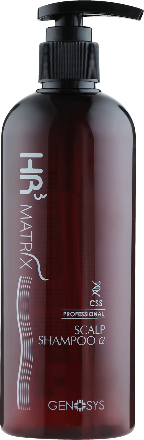 GENOSYS HR3 MATRIX Scalp & Hair Shampoo α | Шампунь от выпадения волос, 300 мл