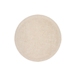 Ковер Marely круглый, белый, шерстяной, Ø 200 см