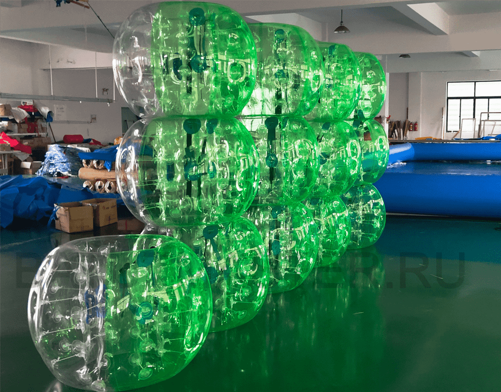 Бампербол «Яблоко», ПВХ, диаметр 1 м