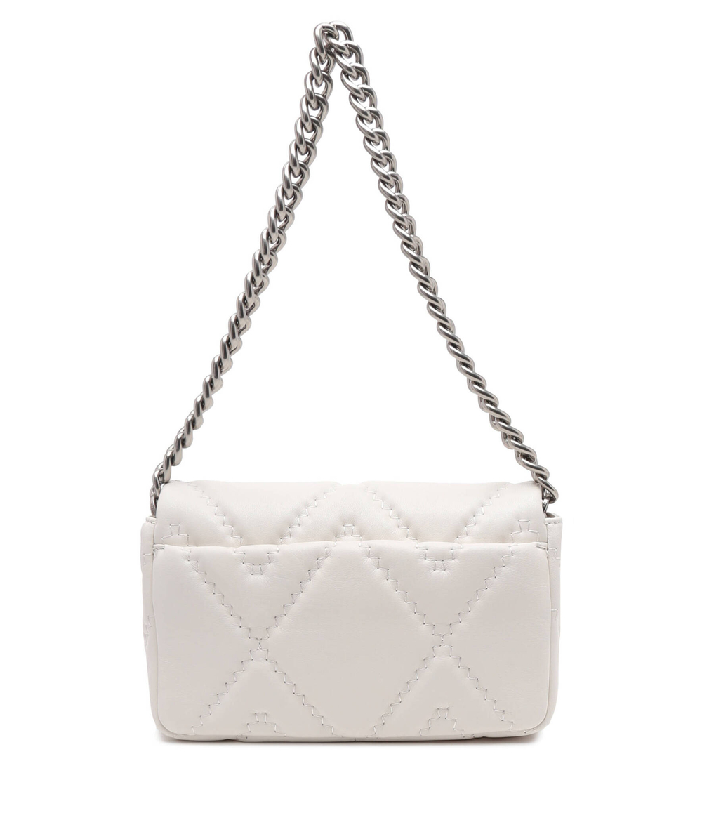 Кожаная сумка через плечо THE QUILTED J MARC Marc Jacobs - белый(2S3HSH007H03)