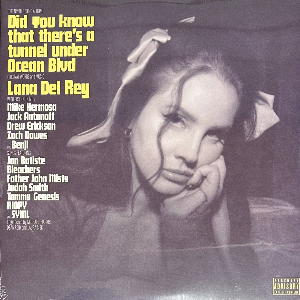 Lana Del Rey ‎– Did You Know That There's A Tunnel Under Ocean Blvd 2LP (Европа 2023.)