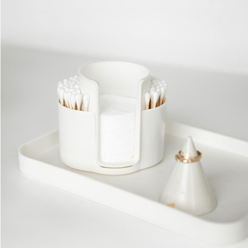 АС 86533 Контейнер для ватных дисков и палочек,слоновая кость,  Zoy,