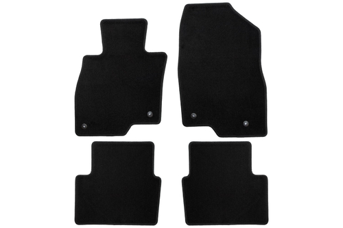 Коврики в салон для MAZDA 3 2013-2017, 2016-2018, седан, хэтчбек, 4 шт. (текстиль) KVR01.033.035.01200K