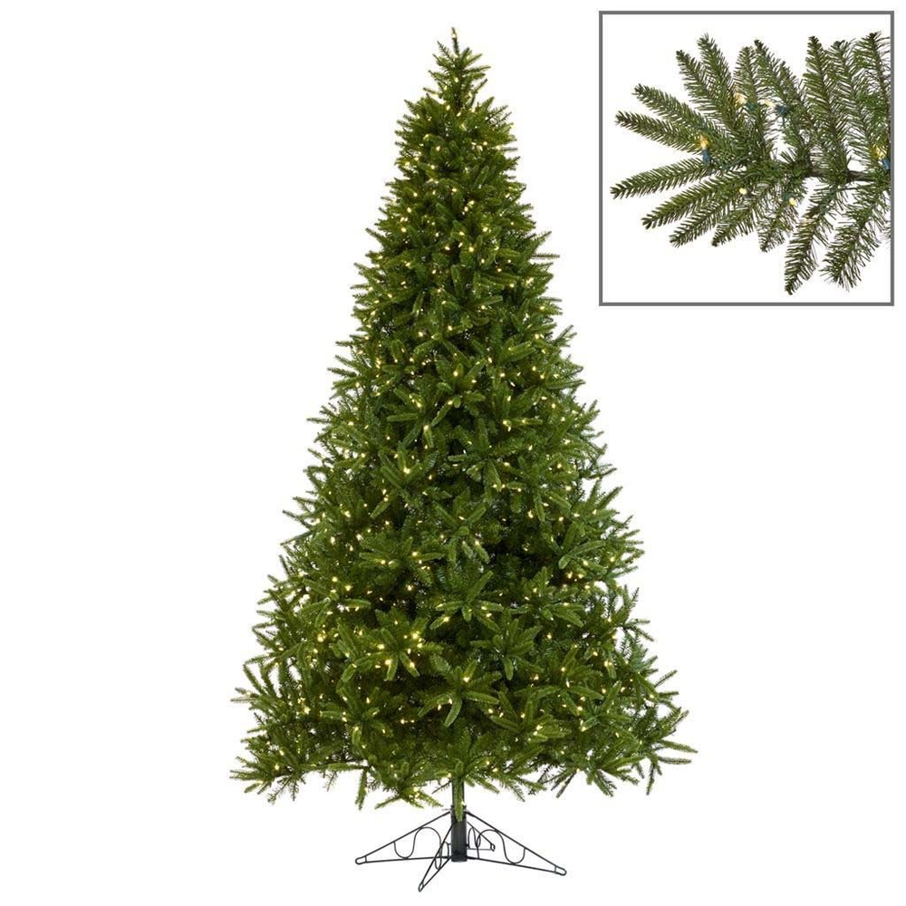 Новогодняя ёлка зеленая с комплектом света 300 см