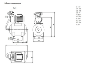 Насосная станция HWJ-204-EM-R