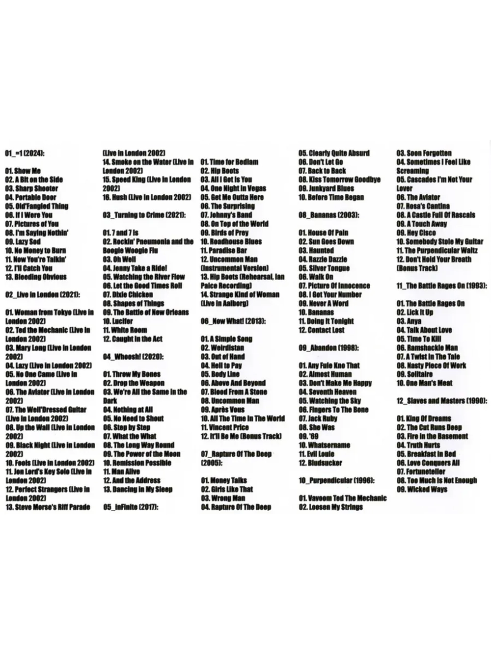 Deep Purple (MP3 Флешка)