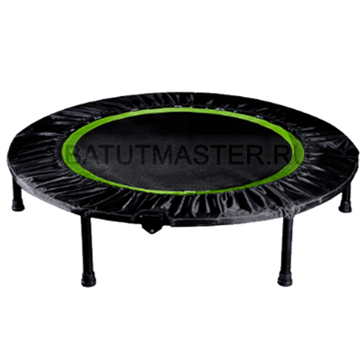 Каркасный батут, диаметр 3,3 фт, черно-зеленый B-15734