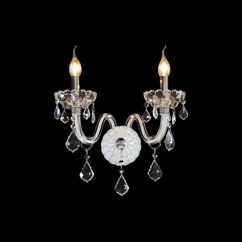 Citilux Финка CL353321 Бра стеклянное Белое