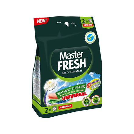 Стиральный порошок универсальный Master Fresh Universal, 2 кг