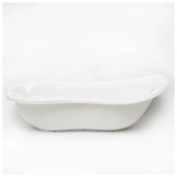 Детская ванна "Совенок" 102 см, белый, со сливной пробкой