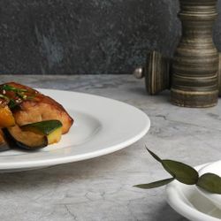 Тарелка d 25,5 см белая фарфор P.L. Proff Cuisine [4]