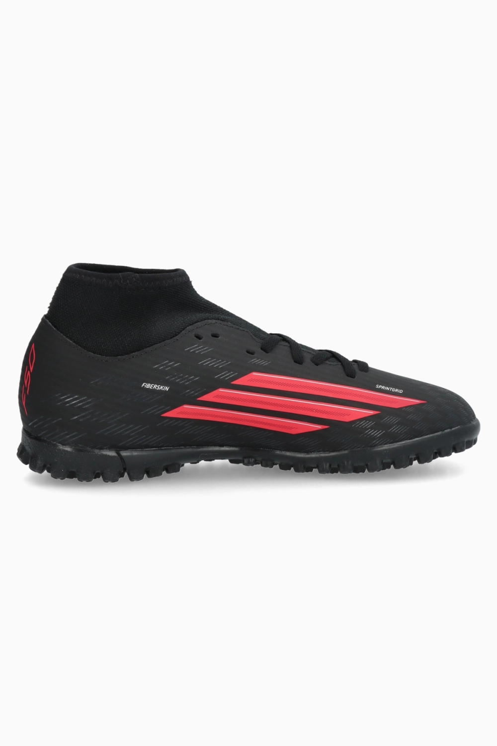 Сороконожки adidas F50 Club Mid TF Junior - черный