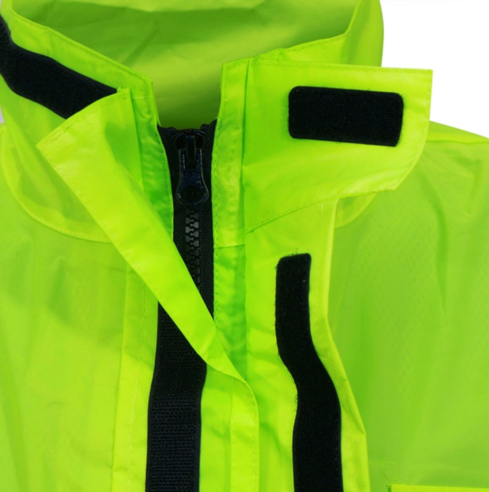 Дождевой комплект MADBULL PRO, салатовый-черный