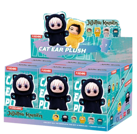 Рандомный Брелок Blind Box Puremind Jujutsu Kaisen Cat Ear Plush
