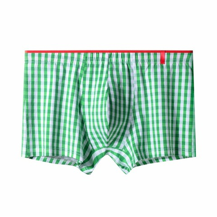 Мужские трусы боксеры зеленые Romeo Rossi RR6117-19