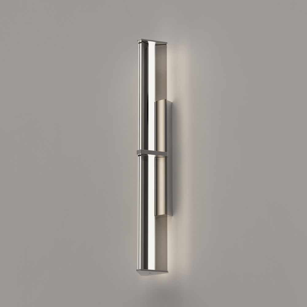 Настенный светильник MB24001031-1A nickel/grey