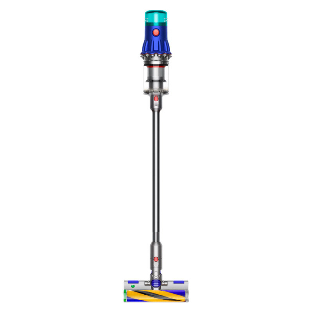 Пылесос Dyson V12 Detect Slim Fluffy SV46, синий/никель (Blue/Nickel)