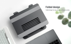 Регулируемая подставка от Nillkin для ноутбука, серия ProDesk Adjustable Laptop Stand