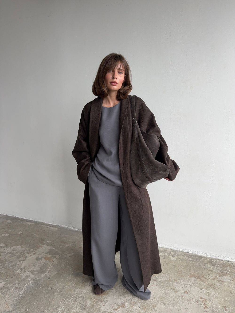 легкое пальто-халат LUAM sarrau