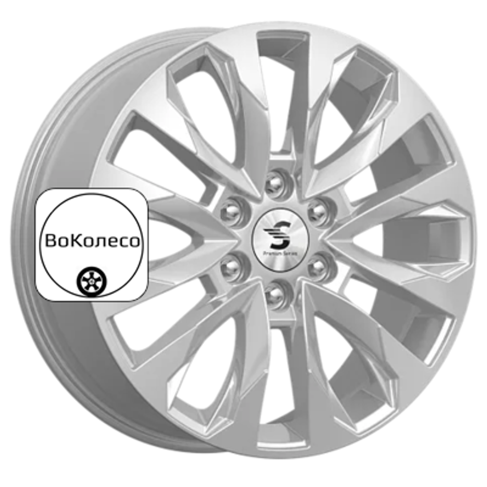 8x20/6x139,7 ET42 D75,1 КР007 (Haval H9) Elite Silver Premium Series