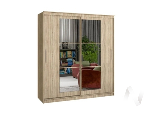 Шкаф-купе 1;5 Элегант №3 (сонома)