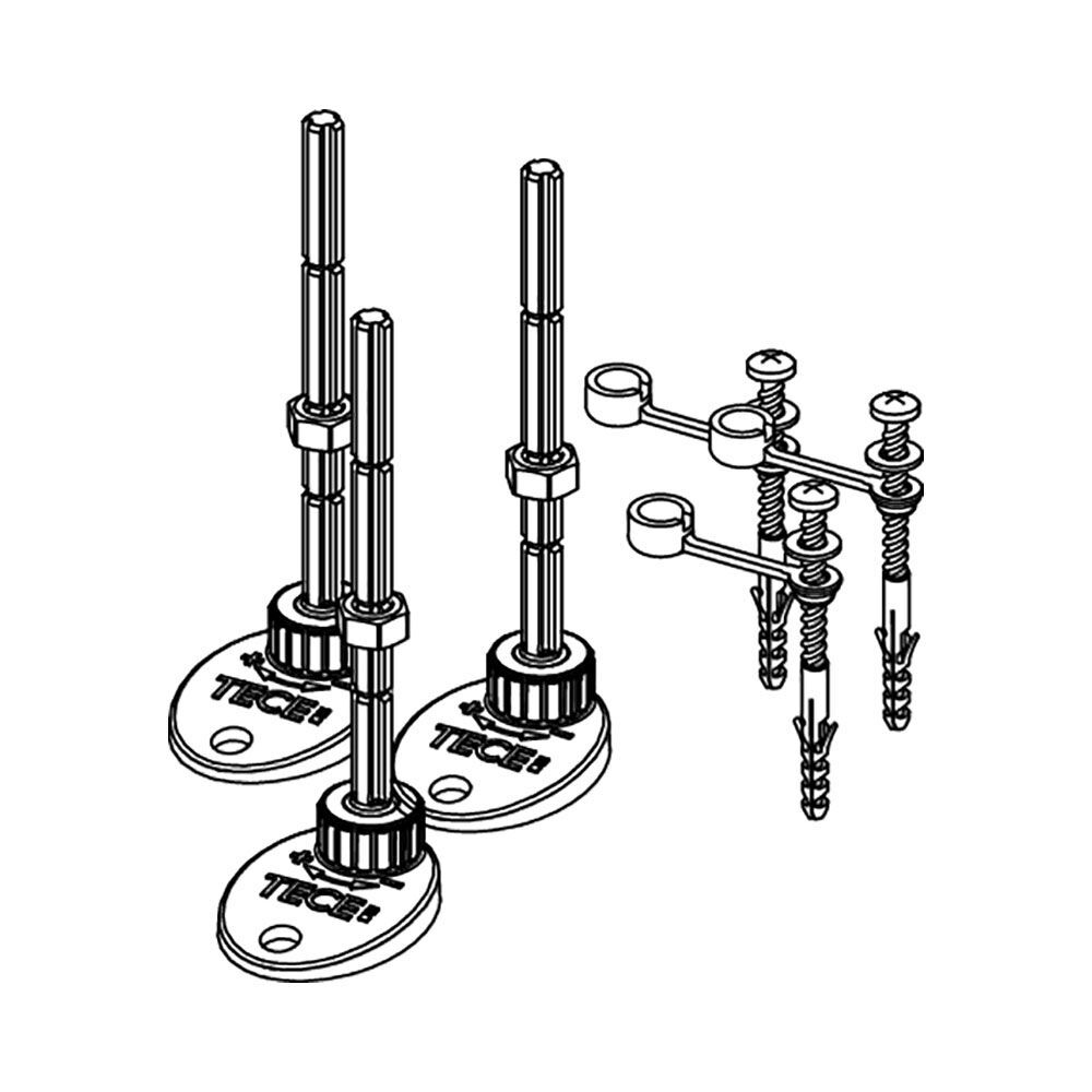 Комплект опор Tece Drainprofile 674000