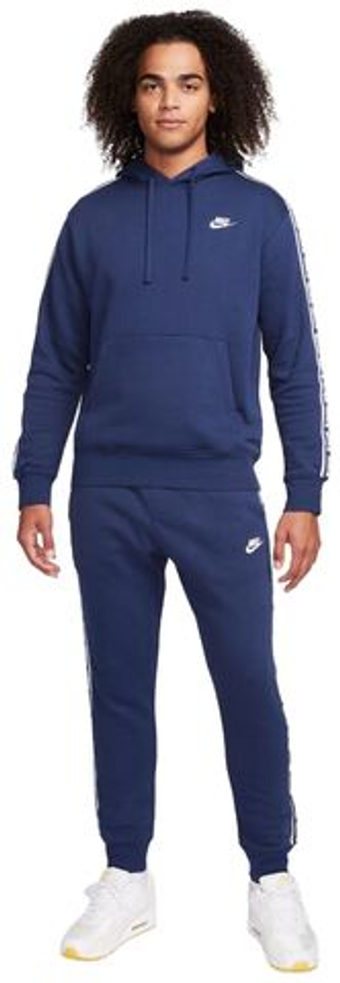 Мужской теннисный костюм Nike Club Fleece Casual Hoodie - небесный