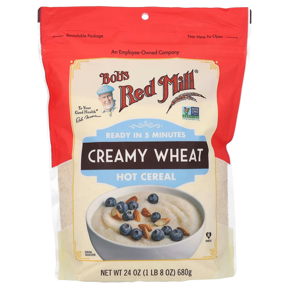 Bob's Red Mill, горячие хлопья из пшеницы, 680 г (24 унции)