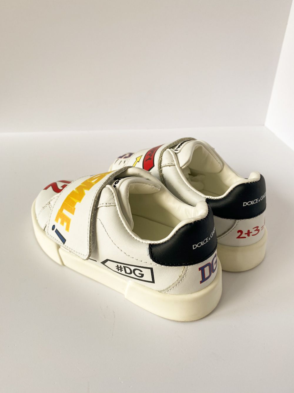 Кожаные кроссовки Dolce&Gabbana, 25,5