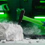 Молоток слесарный, 300 г, фибергласовая обрезиненная рукоятка Сибртех 10319