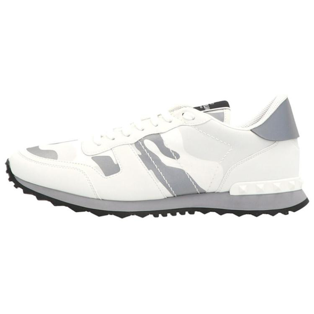 Valentino Garavani Rockrunner Camouflage White Grey