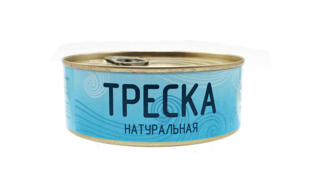 Треска натуральная 250г, банка №3