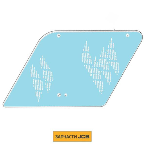 Стекло заднее JCB 827/80240
