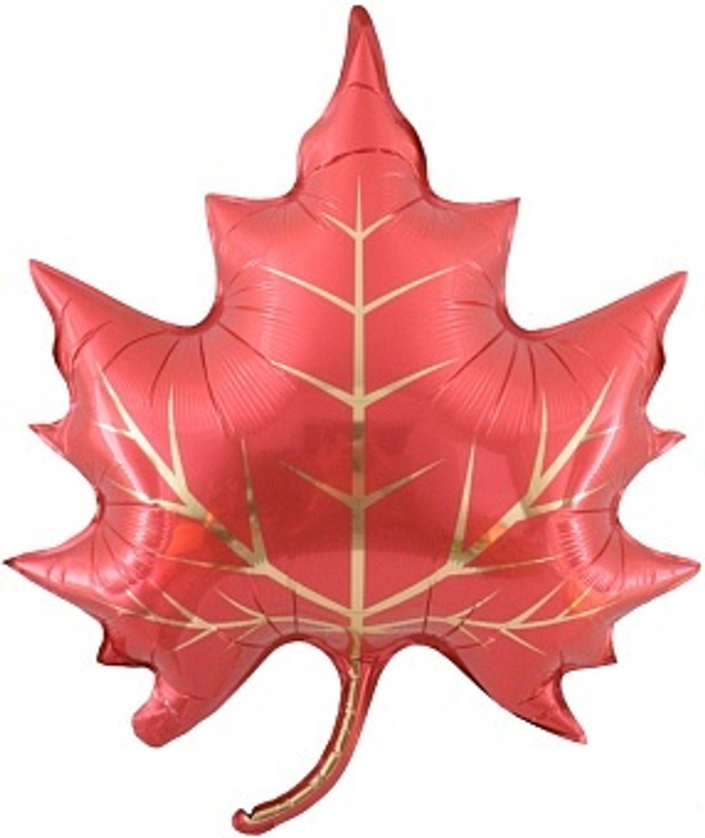 К Фигура Кленовый лист Красный