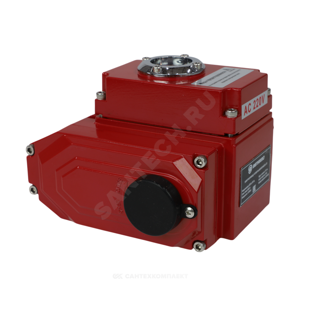 Электропривод четвертьоборотный QB-070 F05/F07 14х14/11х11 квадрат 220В IP67 Benarmo