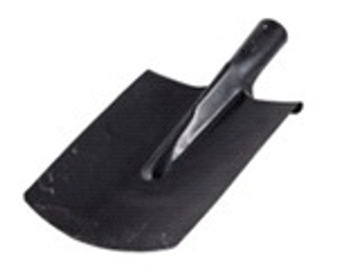 Лопата штыковая  ЛКП  Копальная  прямоуг. с реб.жестк. окрашенная