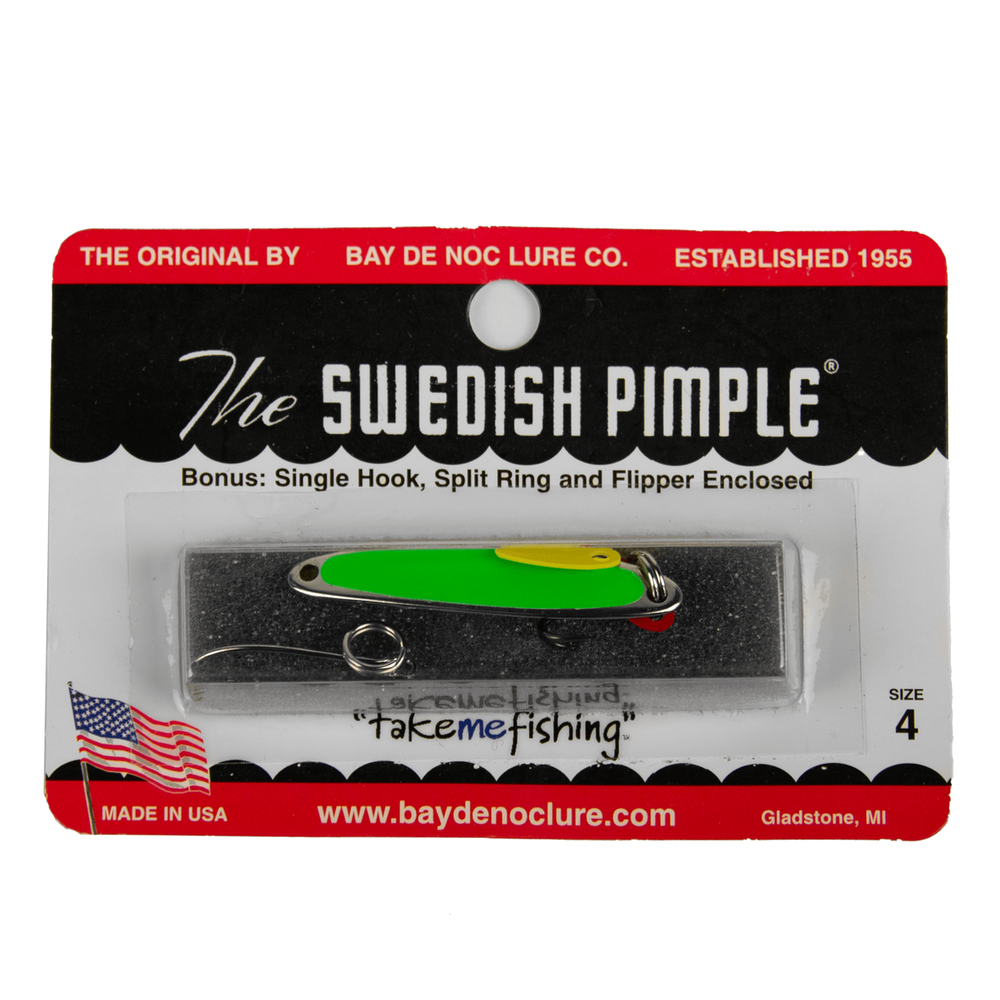 Блесна Bay de Noc Swedish Pimple #4 (44мм, 7гр)