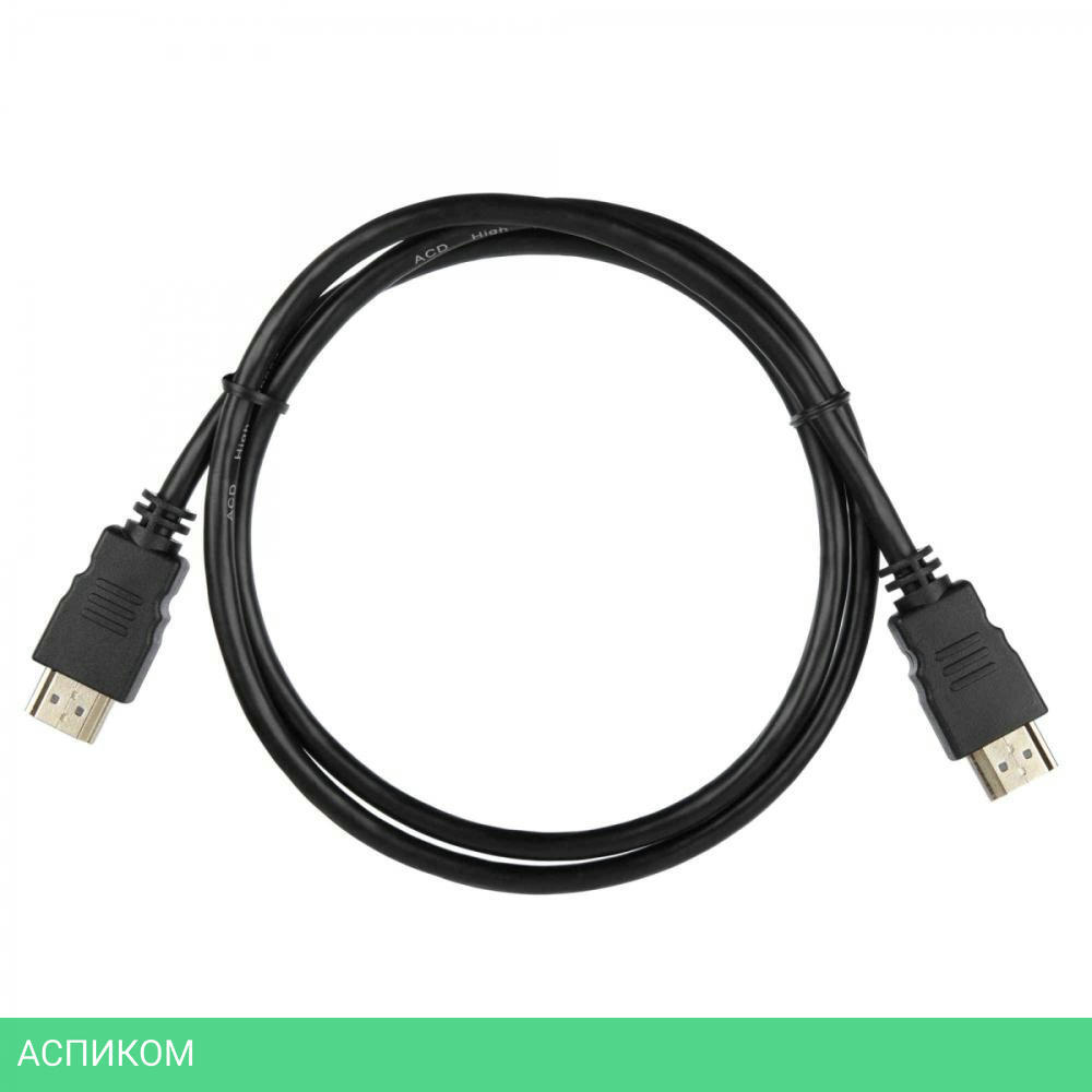 Кабель ACD HDMI-HDMI черный 1 м (ACD-DHHM1-10B)