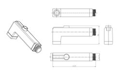 Комплект для биде Lemark LM8091С с гигиеническим душем