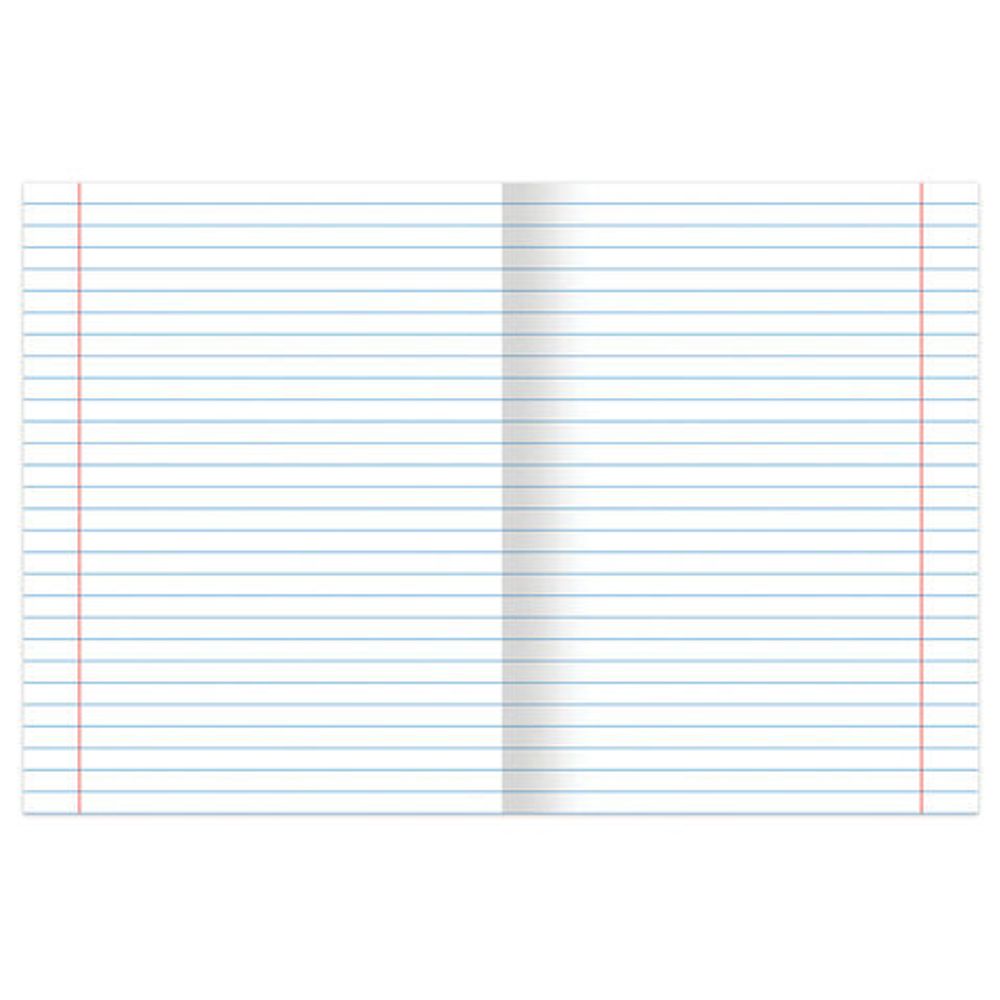 Тетрадь А5 48 л. BRAUBERG скоба, линия, обложка картон, "Dark", 404383, 5шт