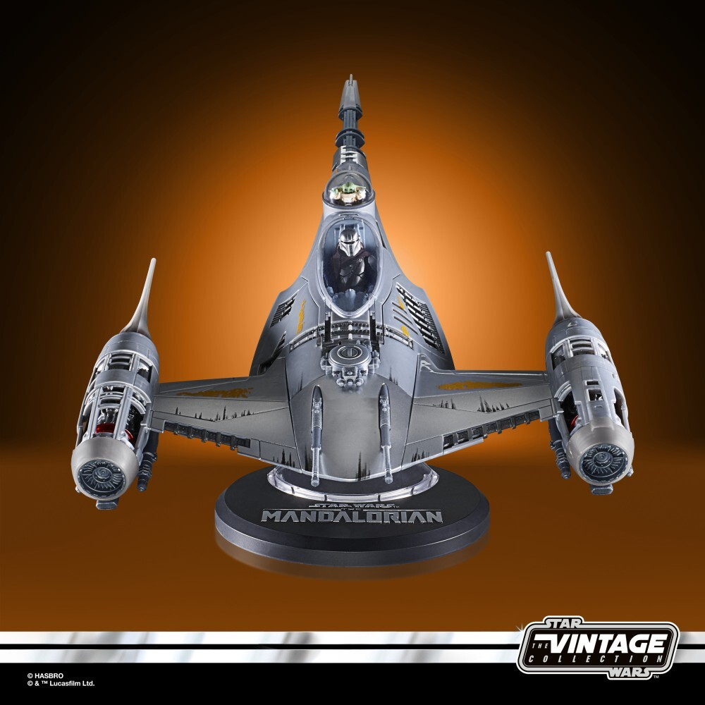 Hasbro Star Wars - Винтажная коллекция Звездный истребитель Мандалорца N-1 + фигурка Грогу F8366 / артикул   F8366  / GTIN 5010996169785