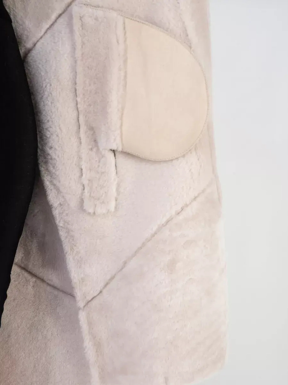 Дубленка зима натуральная удлиненная с капюшоном